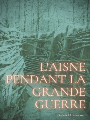 cover image of L'Aisne pendant la grande guerre